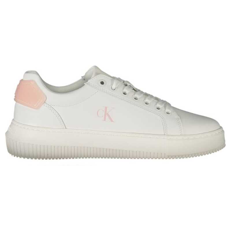Calvin Klein White Leather Women Sneaker, theFeinheit