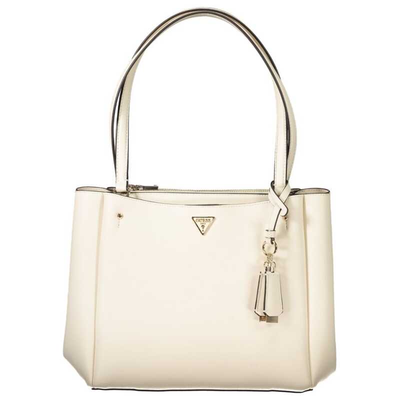 Guess Jeans White Polyethylene Women Handbag, theFeinheit
