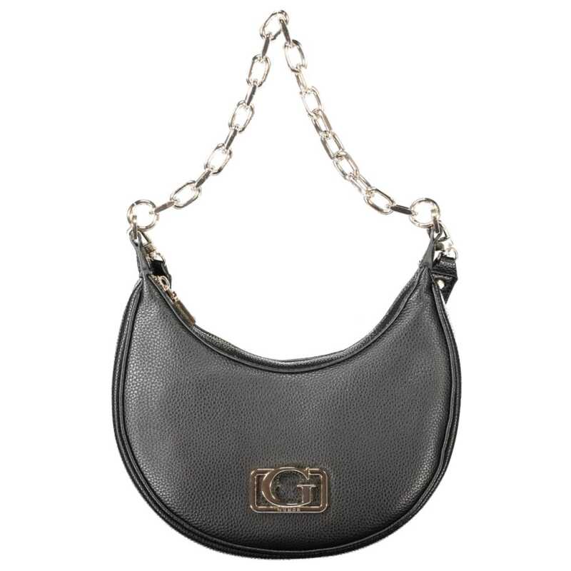 Guess Jeans Black Polyethylene Women Handbag, theFeinheit