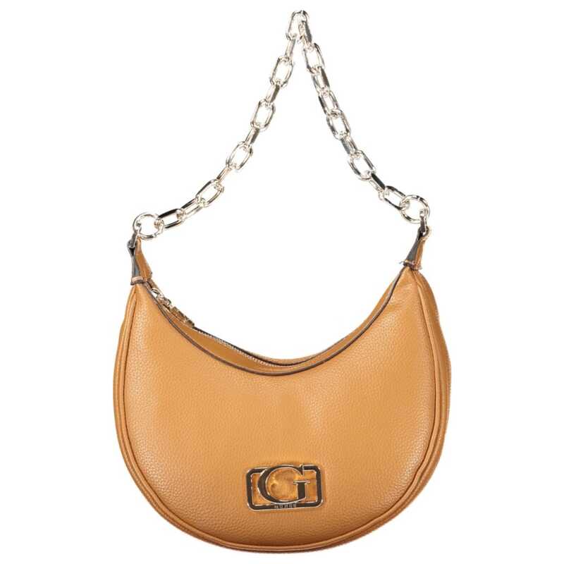 Guess Jeans Brown Polyethylene Women Handbag, theFeinheit