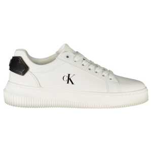 Calvin Klein White Leather Women Sneaker