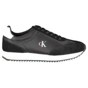 Calvin Klein Black Leather Women Sneaker