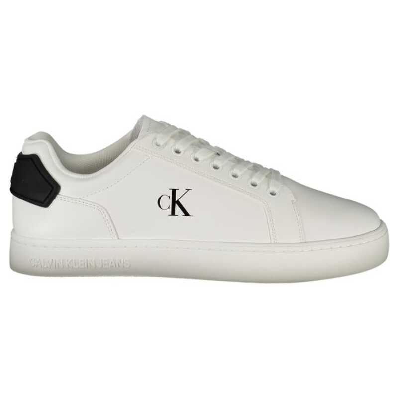Calvin Klein White Leather Men Sneaker, theFeinheit