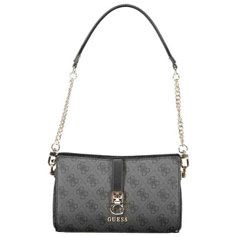 Guess Jeans Black Polyethylene Women Handbag, theFeinheit