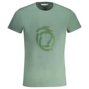Trussardi Green Cotton T-Shirt