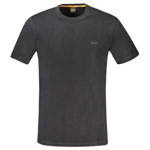 Hugo Boss Black Cotton T-Shirt