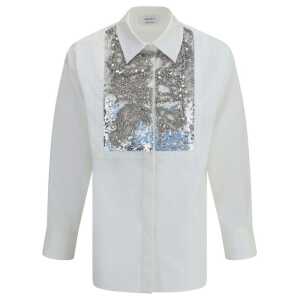 Alexander McQueen Crystal embroidered Shirt