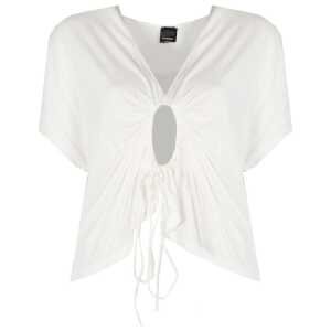 PINKO White Viscose Tops & T-Shirt