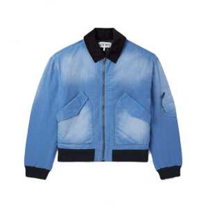 Loewe Padded Cotton Bomber Jacket
