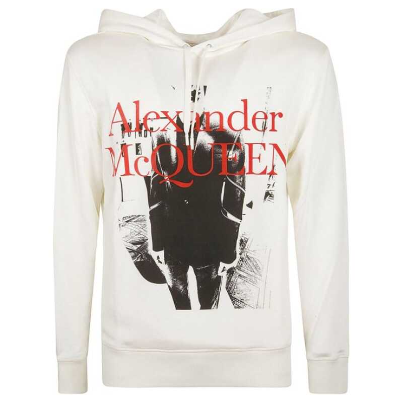 Alexander McQueen Hoodie Logo Sweatshirt, theFeinheit