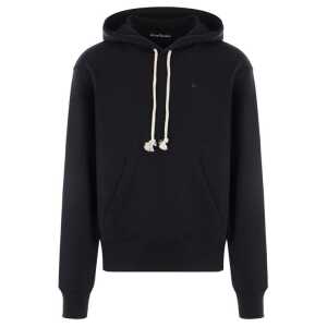 Acne Studios Logo-Patch Hooded Sweatshirt