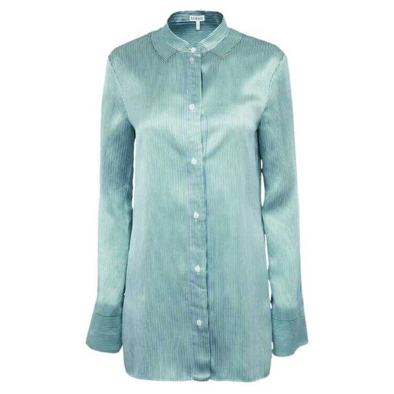 Loewe Silk Blend Striped Shirt, theFeinheit