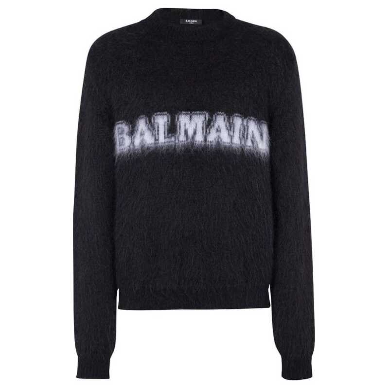 Balmain Logo-Print Jumper, theFeinheit