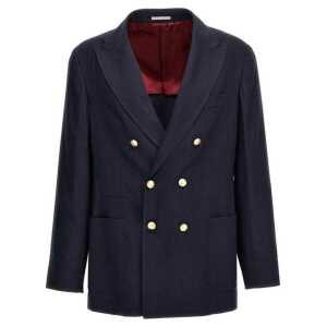 Brunello Cucinelli Linen And Wool Jacket