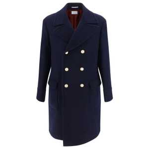 Brunello Cucinelli Martingale Double-Breast Coat