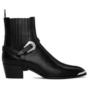 Celine Western Chelsea Isaac Harness Boots