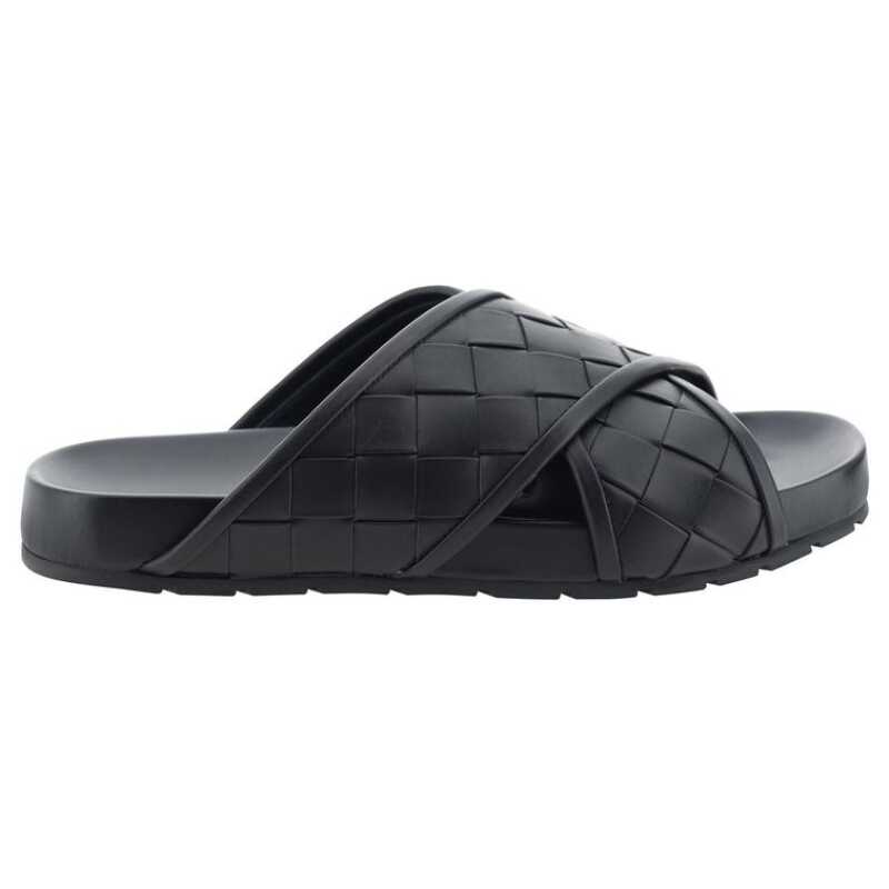 Bottega Veneta Intrecciato Leather Sandals, theFeinheit