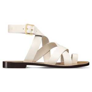 Dior Sun Leather Flat Sandals