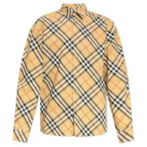 Burberry Checked Plaid Shirt