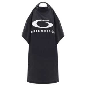 Balenciaga Icon Print T-shirt Dress