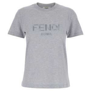 Fendi logo cotton t-shirt