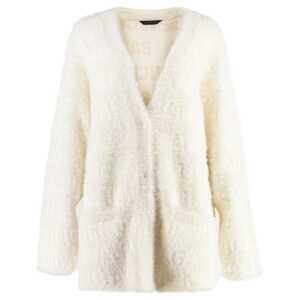 Balenciaga Wool Blend Jacquard Cardigan