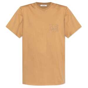Max Mara Mango logo-embroidered T-shirt