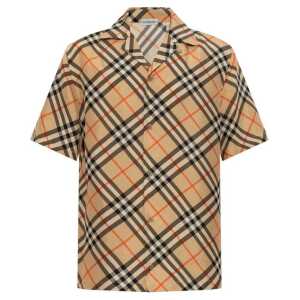 Burberry Silk Checked Shirt