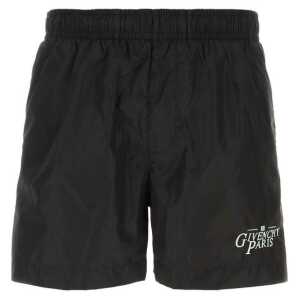 Givenchy Logo-Embroidered Swim Shorts