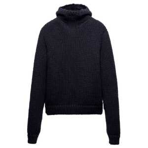 Prada Wool Hooded Sweater