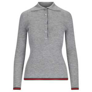 Gucci Ribbed-Knit Cashmere And Silk Sweater