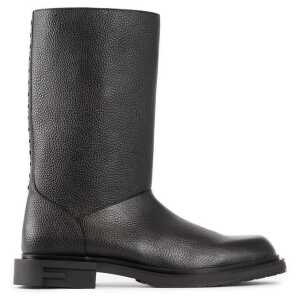Fendi Leather Frame Boots