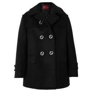 Gucci Double-Breasted Wool Coat
