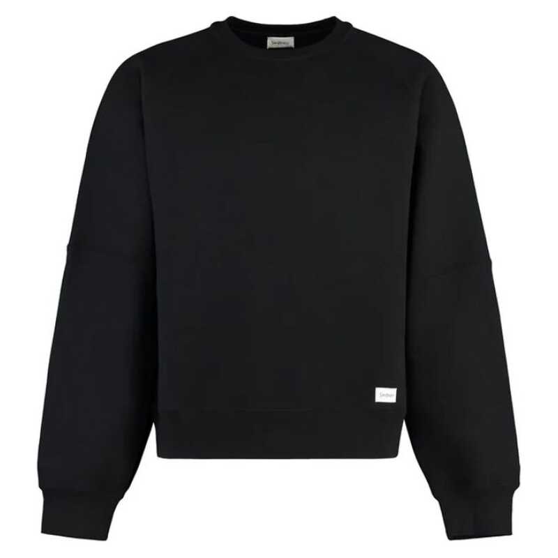Saint Laurent Cotton Logo Sweatshirt, theFeinheit