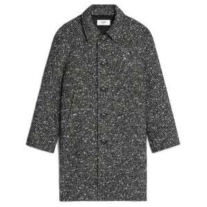 Celine Céline Camden Wool Tweed Coat