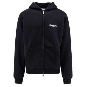 Dior Logo Hooded Sweatshirt