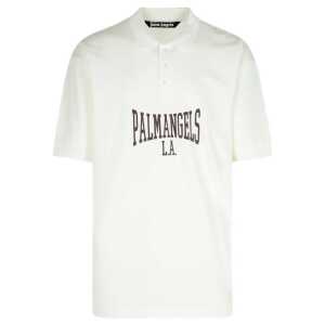 Palm Angels College Logo Polo