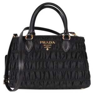 Prada Gaufre Nylon Handbag