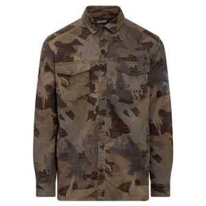 Etro Camouflage Cotton Shirt