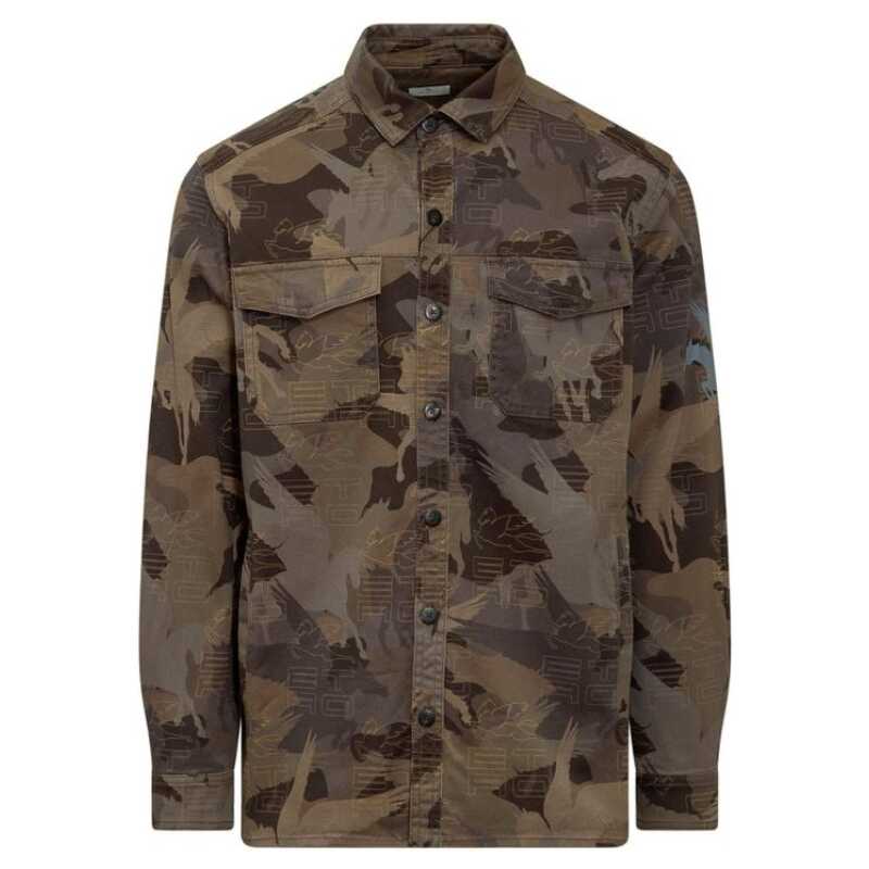 Etro Camouflage Cotton Shirt, theFeinheit