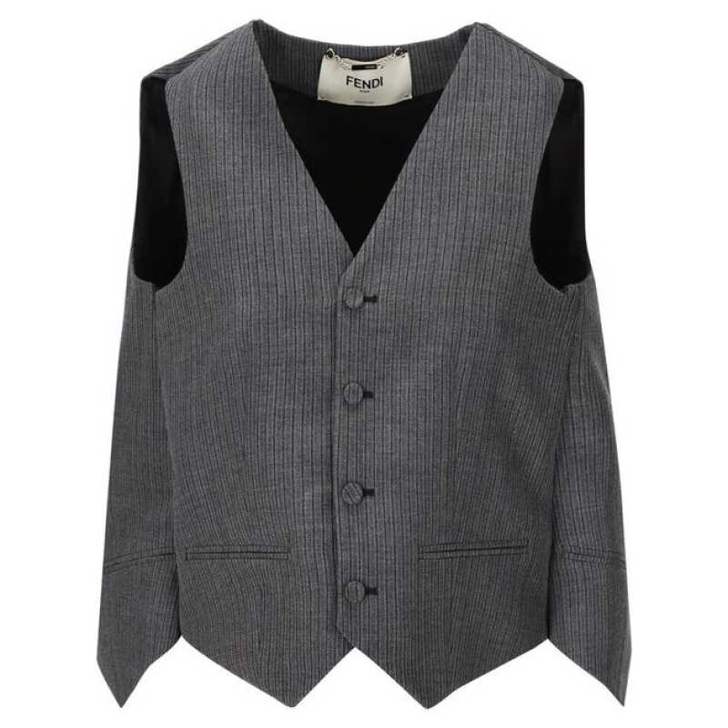 Fendi Striped Vest Top, theFeinheit