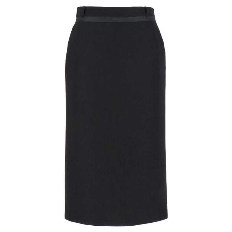 Fendi Virgin Wool Grain De Poud Skirt, theFeinheit