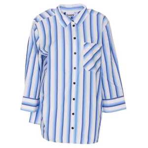 Ganni Cotton Striped Shirt