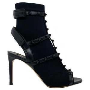 Valentino Garavani Valentino Rockstud Sock Heel Sandals