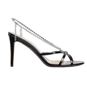 Gucci Crystal Chain Sandals