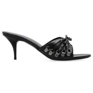Balenciaga Cagole 70 Leather Sandals