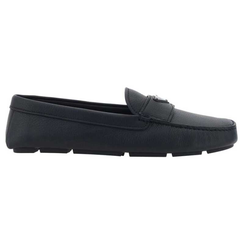 Prada Drive Leather Loafers, theFeinheit