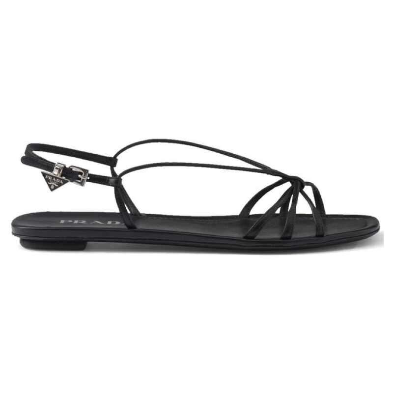 Prada Leather Flat Sandals, theFeinheit