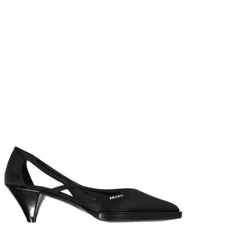 Prada 55mm Cut-Out Satin Pumps, theFeinheit