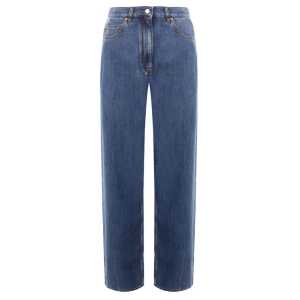 Valentino Wide Leg Denim Jeans